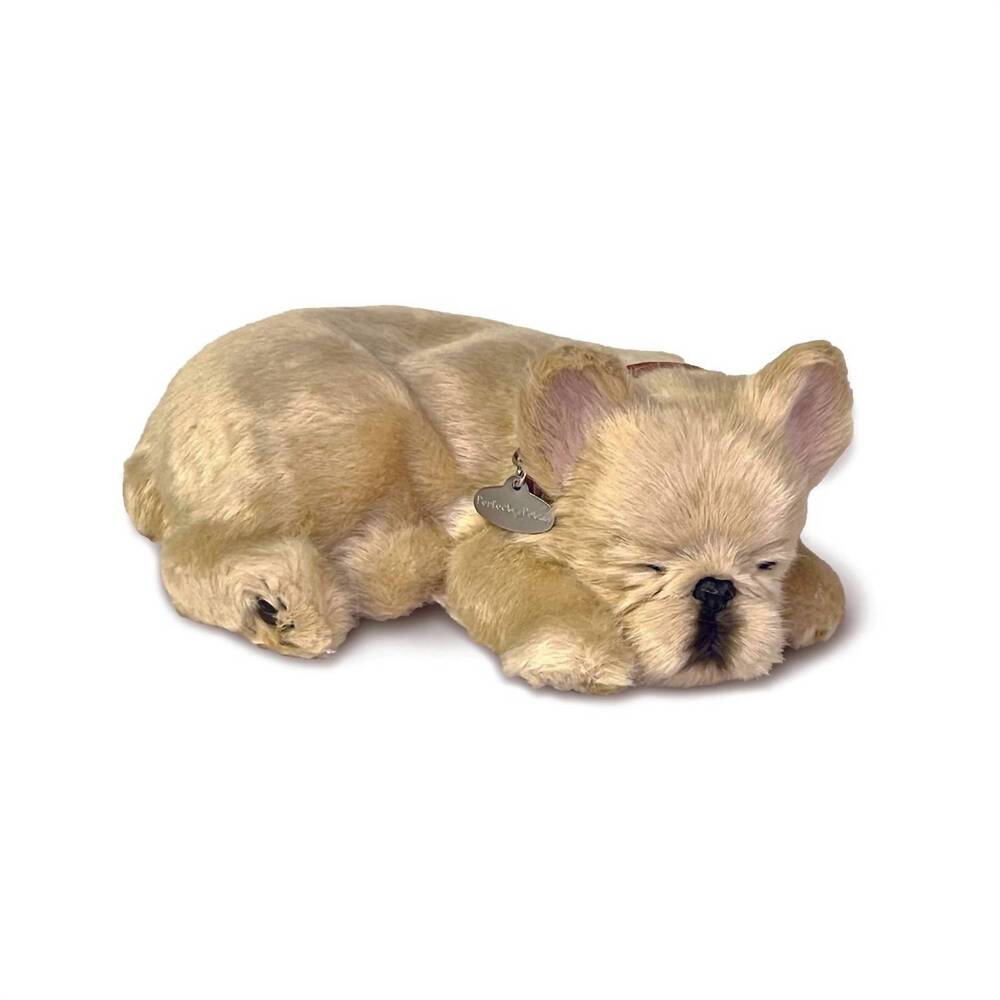 NEW PERFECT PETZZZ french bulldog breathing pet in brown